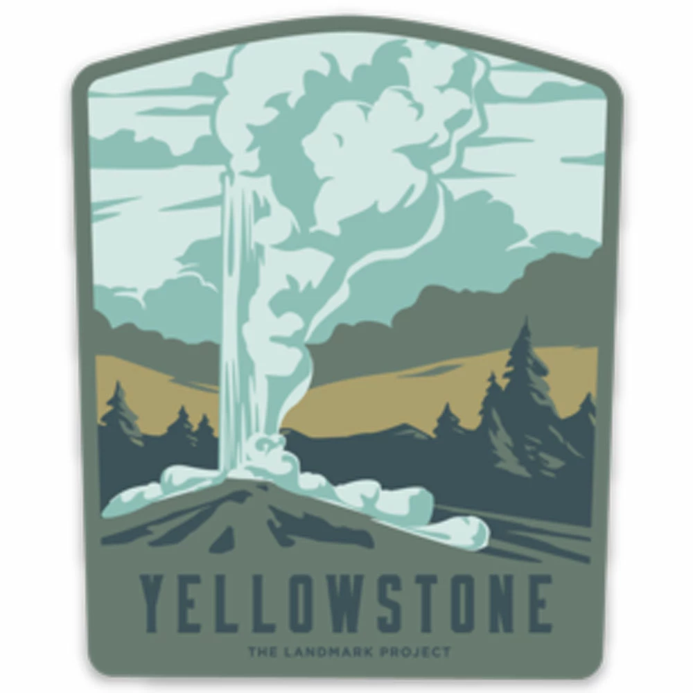 Landmark Project Yellowstone Sticker 1 Landmark Project Yellowstone Sticker