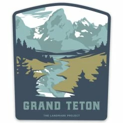 Landmark Project Grand Teton National Park Sticker
