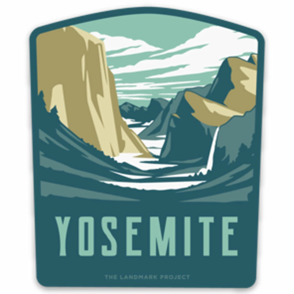 Landmark Project Yosemite Sticker 1 Landmark Project Yosemite Sticker