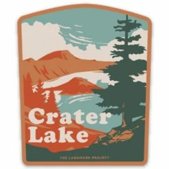 Landmark Project Crater Lake Sticker