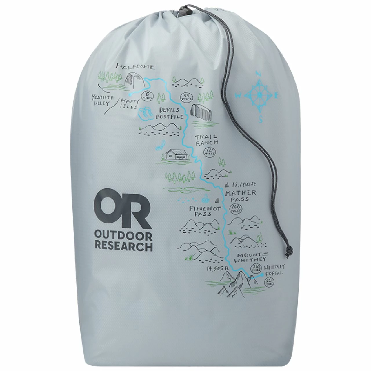 Outdoor Research PackOut Graphic Stuff Sack 3 Outdoor Research PackOut Graphic Stuff Sack - Image 3