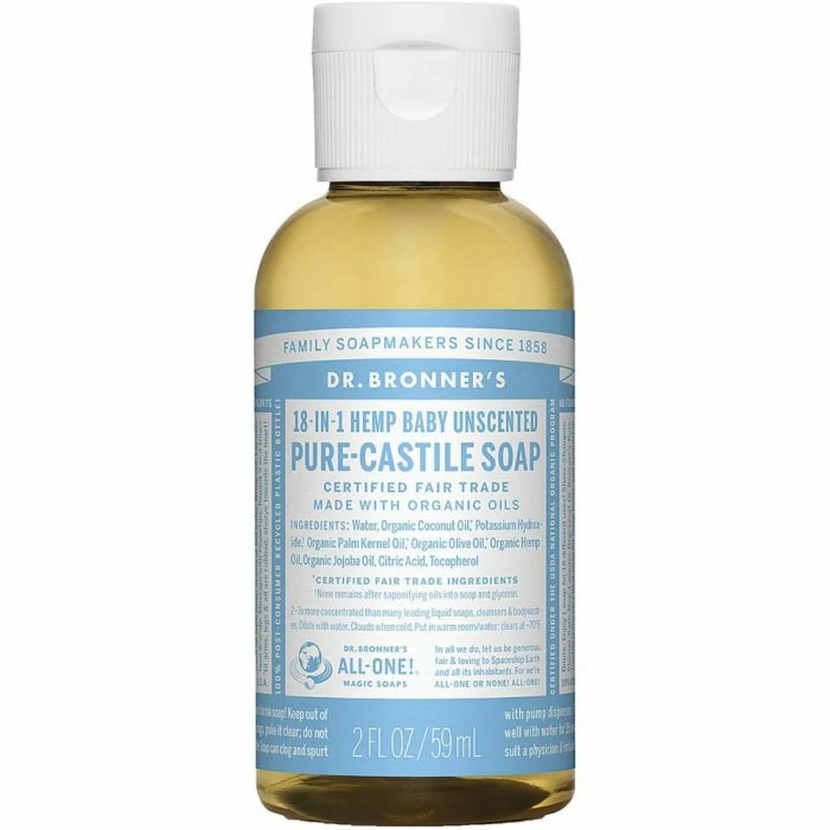Dr. Bronner's Soap - Baby Mild 1 Dr. Bronner's Soap - Baby Mild