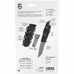 Gear Aid Kotu Tanto Survival Knife -NRS shop 62040 ga kotu black pkg 02 53667.1652736467