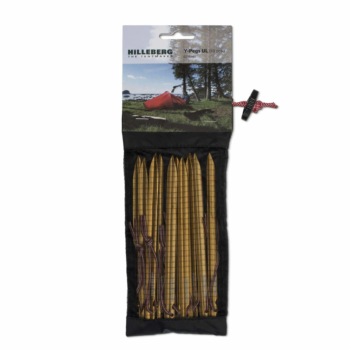 Hilleberg Y-Peg UL - Set Of 10 1 Hilleberg Y-Peg UL - Set Of 10