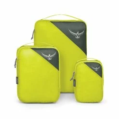 Osprey Ultralight Packing Cube Set (Spring 2022) -NRS shop packingcubeset side electriclime 65204.1652822285
