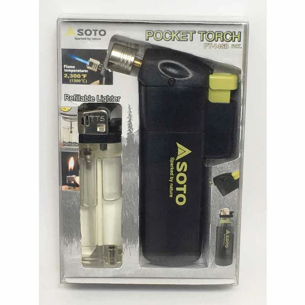 Soto Pocket Torch With Refillable Lighter 2 Soto Pocket Torch With Refillable Lighter - Image 2